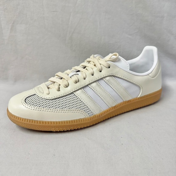 adidas Shoes - Adidas Samba OG Wonder White Mesh Leather Sneakers‎ JI2064 Womens 8.5 Mens 7 Gum